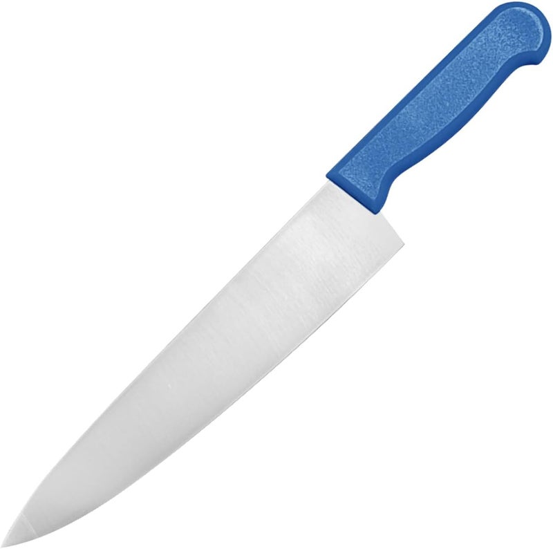 Kitchen Master 10 Inch Stainless Steel Professional Chef Knife (Blue) | NSF Certified for Fish/Seafood Prep - Image 1